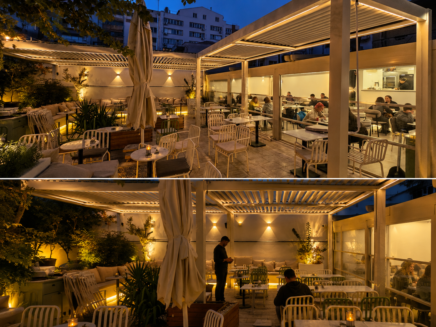 Bioklimatik Pergola Montajı