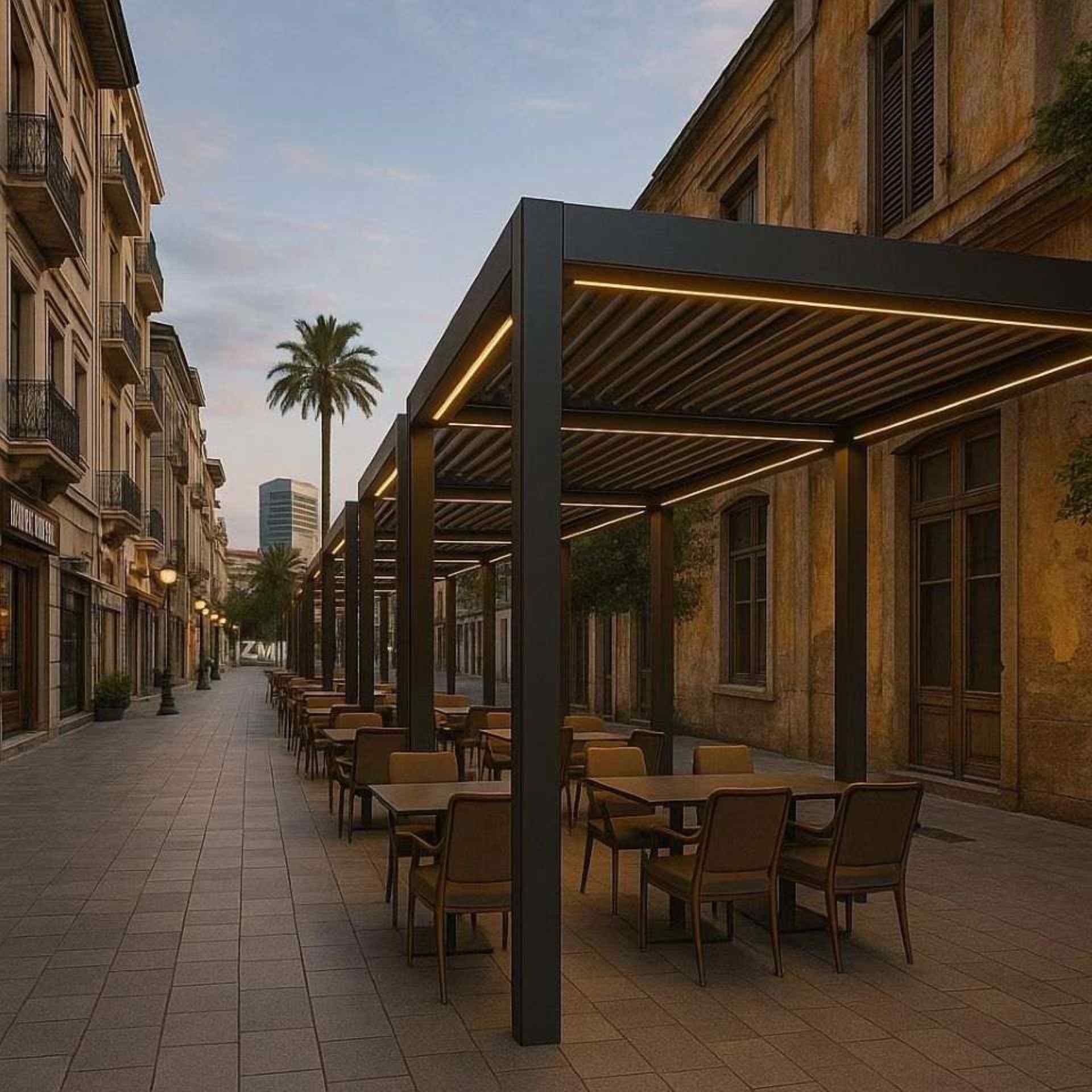 BİOKLİMATİK PERGOLE 